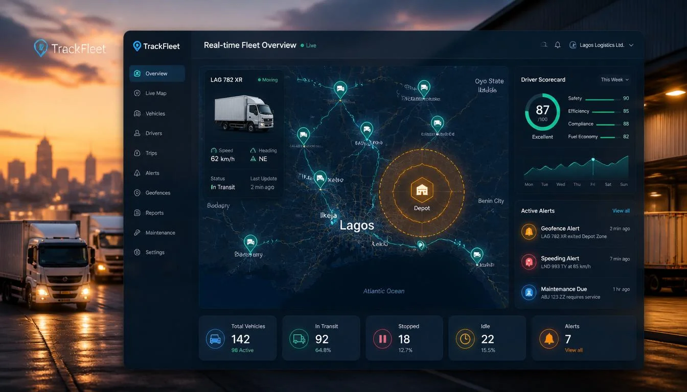 Real-Time Fleet Tracking